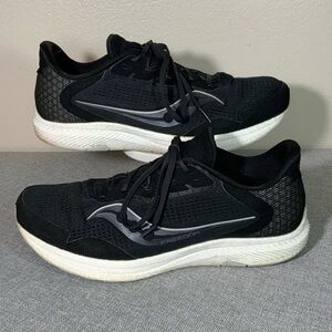 Saucony Black and Gray Athletic Shoes